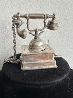 Zilver miniatuur beeldje Telefoon, Ophalen of Verzenden, Zilver