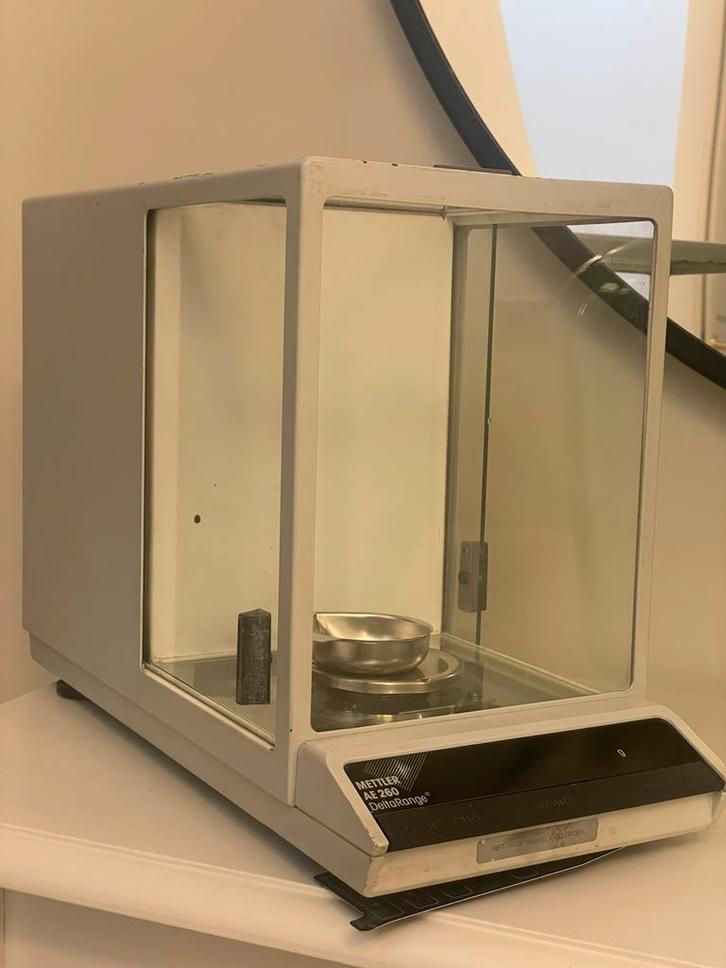 Mettler AE260 Deltarange precisieweegschaal – werkt goed, Witgoed en Apparatuur, Weegschalen, Gebruikt, Digitaal, Overige typen