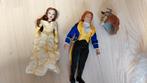 Disney belle en het beest poppen, Ophalen of Verzenden, Assepoester of Belle, Zo goed als nieuw, Beeldje of Figuurtje