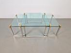 3 x Regency Peter Ghyczy salontafel bijzettafel T53 messing, Huis en Inrichting, Tafels | Salontafels, Ophalen, 100 tot 150 cm