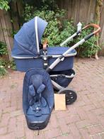 Joolz Geo 2 Parrot Blue Kinderwagen, Gebruikt, Verstelbare duwstang, Combiwagen, Ophalen