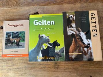 3 zeldzame boeken over geiten en dwerggeiten beschikbaar voor biedingen