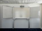2x Whiteboard met beamer in zeer goede staat, Zakelijke goederen, Kantoor en Winkelinrichting | Apparatuur en Telecommunicatie