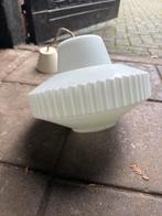 Vintage hanglamp met porseleinen kap, Ophalen, Gebruikt, Minder dan 50 cm