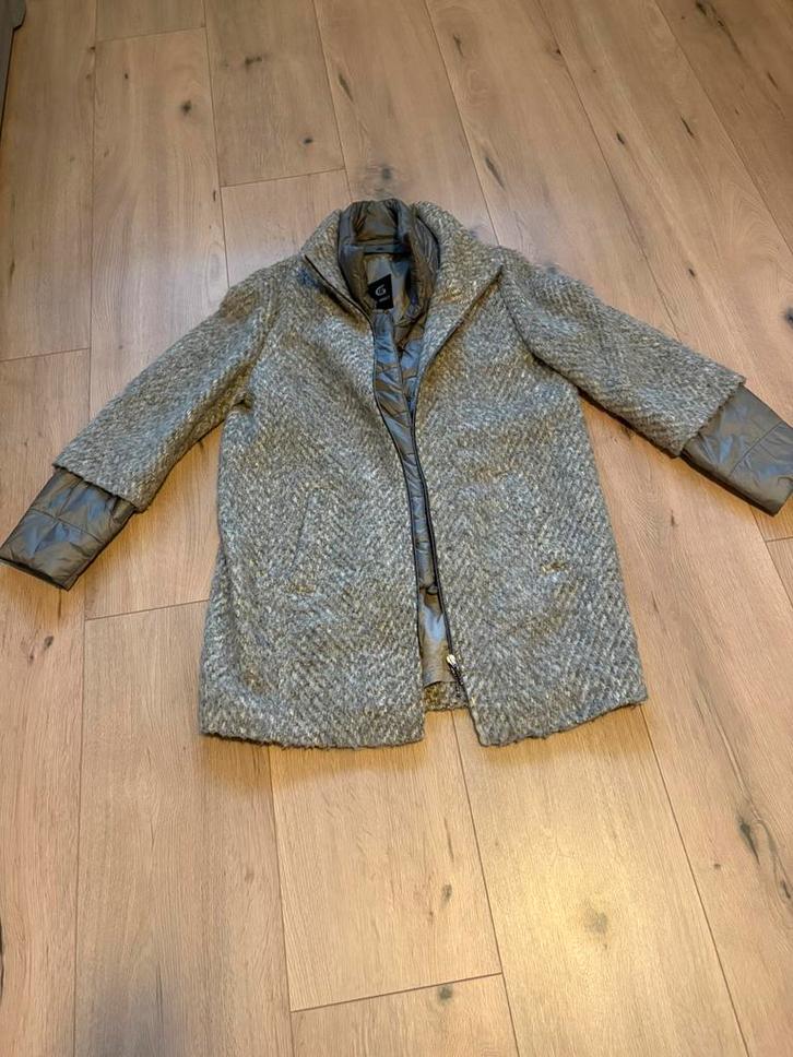 Mooie mantel met alpaca wol, Kleding | Dames, Jassen | Winter, Zo goed als nieuw, Maat 42/44 (L), Ophalen
