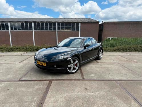 Mazda RX-8 1.3 I 141KW Renesis 2004 Zwart, Auto's, Mazda, Particulier, RX-8, ABS, Airconditioning, Alarm, Boordcomputer, Centrale vergrendeling