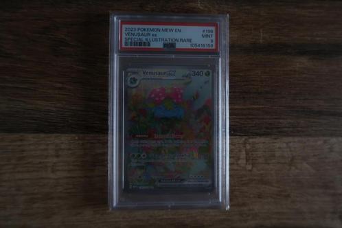 Venusaur EX 151 SIR #198 PSA9, Hobby en Vrije tijd, Verzamelkaartspellen | Pokémon, Nieuw, Losse kaart, Ophalen of Verzenden