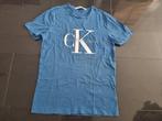 Calvin Klein Shirt Maat M, Ophalen of Verzenden, Zo goed als nieuw, Maat 48/50 (M), Blauw