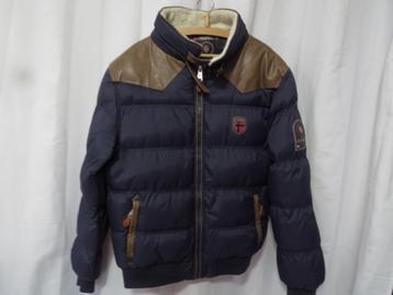 blauw gewatteerde jas mt L geographical Norway beschikbaar voor biedingen