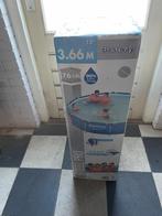 NIEUW!! zwembad bestway 3.66 meter doorsnee NIEUW IN DOOS, Minder dan 80 cm, Rond, Ophalen of Verzenden, Opzetzwembad