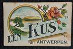 Antwerpen Aquarel Ansichtkaart, Ophalen of Verzenden, 1920 tot 1940, Gelopen