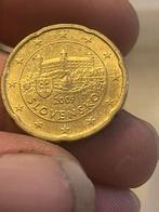 Slovensko 20 eurocent zeldzaam, Postzegels en Munten, Munten | Europa | Euromunten, Ophalen of Verzenden, 20 cent