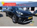 Kia Niro 1.6 GDi Hybrid DynamicLine , CLIMATR , CR CONTR , A, Leder en Stof, Zwart, Origineel Nederlands, 1390 kg