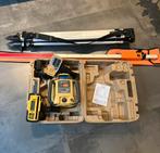 Bouwlaser Topcon RL-H4C / 2x handontvanger / baak + statief, Ophalen of Verzenden, Zo goed als nieuw