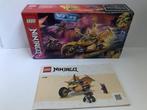 Lego Ninjago Jay's Golden Dragon Motorbike 71768, Kinderen en Baby's, Ophalen of Verzenden, Zo goed als nieuw, Complete set, Lego