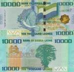 SIERRA LEONE 2021 10000 leones #33f UNC, Postzegels en Munten, Bankbiljetten | Afrika, Overige landen, Verzenden