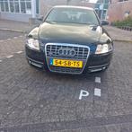 Audi A6 2.4 V6 Multitronic APK T/M 25-10-26!!, Auto's, Audi, Stof, 1800 kg, Navigatiesysteem, Zwart
