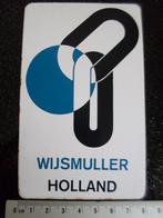 sticker wijsmuller holland logo, Verzenden, Zo goed als nieuw, Bedrijf of Vereniging