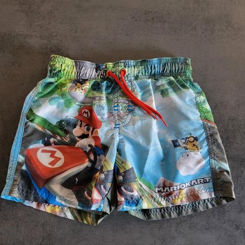 Super Mario zwembroek maat 104 kart, Kinderen en Baby's, Kinderkleding | Kinder-zwemkleding, Zo goed als nieuw, Zwembroek, Maat 104
