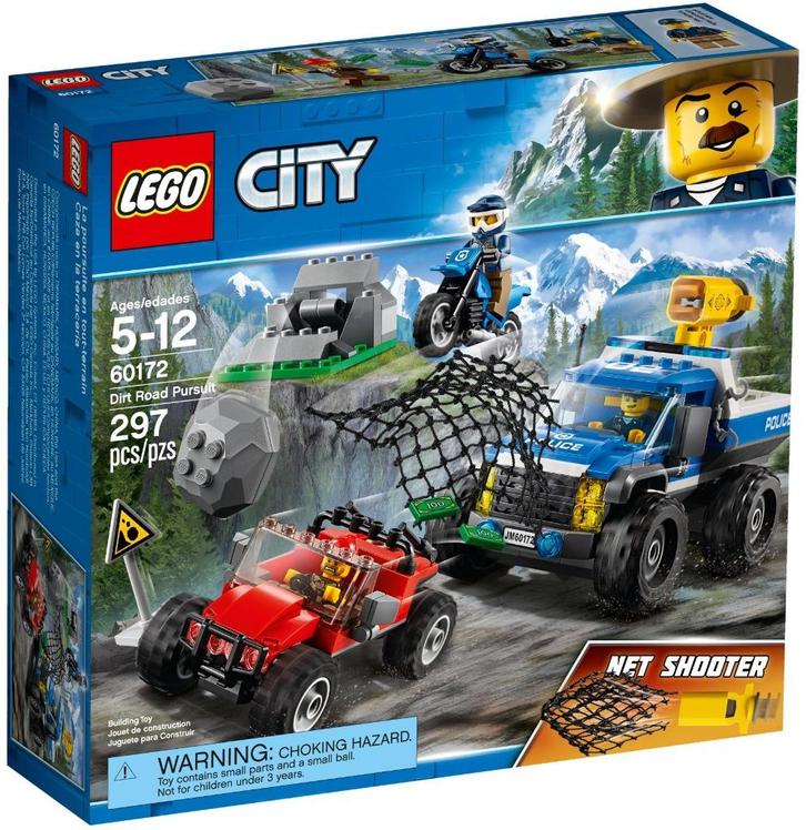 60172 - City: Dirt Road Pursuit, Kinderen en Baby's, Speelgoed | Duplo en Lego, Nieuw, Lego, Complete set, Verzenden