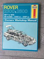 Haynes Manual (vraagbaak) Rover SD1 2300, 2600 1977-1979, Ophalen of Verzenden