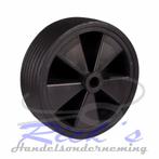Neuswiel wiel kunststof velg met rubber loopvak 220 x 70 mm, Verzenden, NB, Nieuw, NB