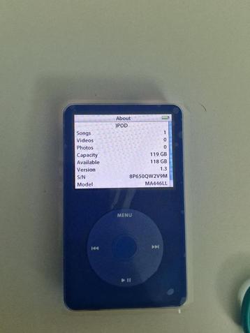 Ipod classic 5.5gen - ssd 128gb - nieuwe onderleden beschikbaar voor biedingen