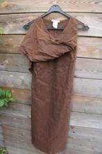 Jurk bruin Sarah Pacini mt 1 (S) Vaste prijs, Kleding | Dames, Bruin, Sarah Pacini, Ophalen of Verzenden, Zo goed als nieuw