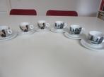 Espresso Cups -3 x d'Ancap (Frits Berends) + 3 ESPRESSO CUPS, Ophalen of Verzenden, Zo goed als nieuw, Overige stijlen, Kop(pen) en/of Schotel(s)