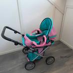 Poppenwagen 3 in 1 dolls room, Kinderen en Baby's, Ophalen of Verzenden, Gebruikt, Babypop
