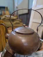 Koperen: theekannen, melkbusje, scheepslamp, etc 10 stuks, Antiek en Kunst, Antiek | Koper en Brons, Ophalen