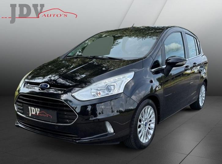 Ford B-Max 1.0 EcoB. Titanium trekhaak airco., Auto's, Ford, Bedrijf, B-Max, ABS, Achteruitrijcamera, Airbags, Airconditioning