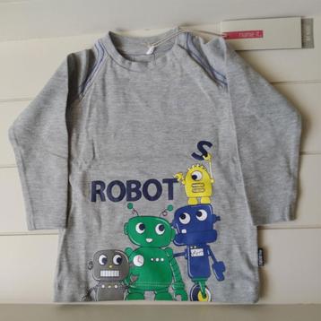 Name It shirt robots maat 68