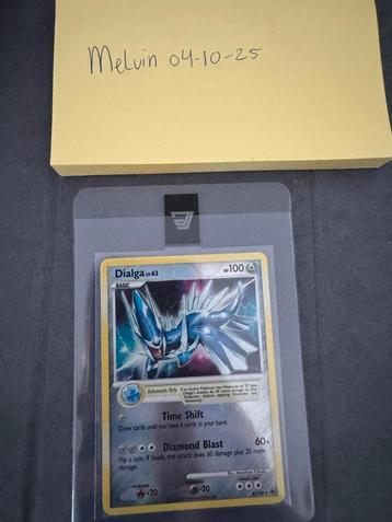 Dialga Reverse Holo 4/100 - Zeldzame Pokémonkaart! beschikbaar voor biedingen