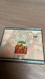 2 cd box Pergolesi, Scarlatti, Vovaldi, Ophalen of Verzenden, Barok, Zo goed als nieuw, Overige typen