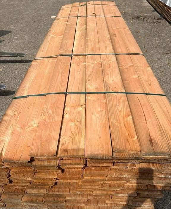 Douglashout gouglas dakbeschot 18x130x3000/4000, Tuin en Terras, Palen, Balken en Planken, Nieuw, Planken, 250 cm of meer, Ophalen of Verzenden