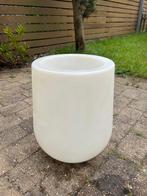 Jysk Ekoxe verlichte plantenpot D38-H44 cm, Tuin en Terras, Kunststof, Vierkant, Tuin, Zo goed als nieuw