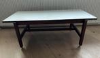 Pastoe th08 salontafel met omkeerbaar blad retro vintage, Gebruikt, 100 tot 150 cm, Minder dan 50 cm, Rechthoekig
