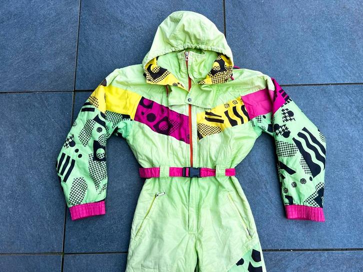 Vintage Retro Skipak (XS), Kleding | Dames, Wintersportkleding, Gedragen, Pak, Maat 34 (XS) of kleiner, Ophalen of Verzenden