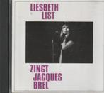 Liesbeth List zingt Jacques Brel, Verzenden, Zo goed als nieuw, Levenslied of Smartlap