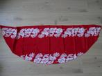 Omslagdoek kort model rood met wit, Ophalen of Verzenden, Zo goed als nieuw, Rood, Overige typen