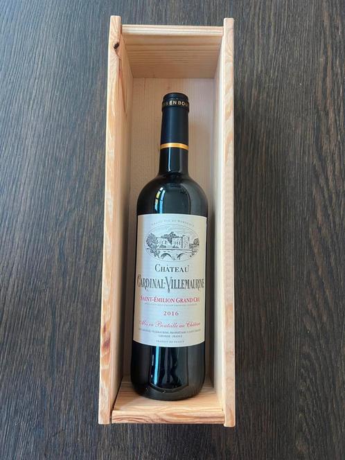Château Villemaurine Saint-Émilion Grand Cru Classé 2016, Verzamelen, Wijnen, Nieuw, Rode wijn, Frankrijk, Vol, Ophalen of Verzenden