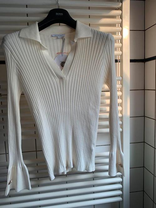 Due Amanti polotrui mt.4 (42) ecru, Kleding | Dames, Truien en Vesten, Nieuw, Maat 42/44 (L), Overige kleuren, Ophalen of Verzenden