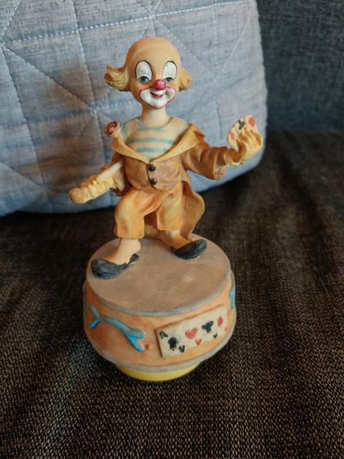 Vintage Clown Muziekdoosje, Antiek en Kunst, Antiek | Speelgoed, Ophalen