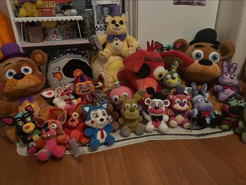 Fnaf five nights at freddys knuffels funko, Kinderen en Baby's, Speelgoed | Knuffels en Pluche, Zo goed als nieuw, Overige typen