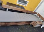 Hardhouten hoektuinbank, Tuin en Terras, Tuinstoelen, Ophalen, Gebruikt, Hout