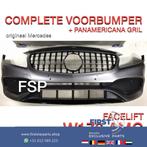 W176 Facelift AMG Voorbumper + Panamericana Gril COMPLEET Me, Bumper, Voor