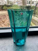Iittala Alvar Aalto tafelvaas 220mm zeeblauw, Ophalen of Verzenden, Zo goed als nieuw, Glas, Minder dan 50 cm