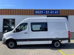 Mercedes-Benz Sprinter 317 1.9 CDI 170pk L2H2 DC 7 persoons, 2247 kg, 4 cilinders, Met garantie (alle), 7 stoelen