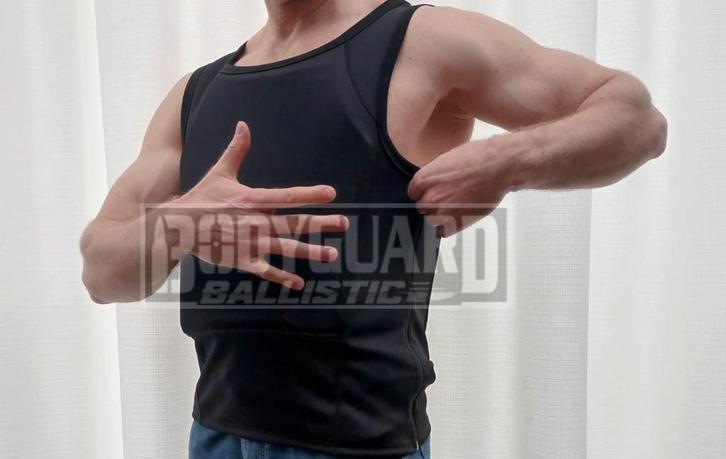 Kogelwerend steekwerend vest level 3A lichaam pantser, Verzamelen, Militaria | Algemeen, Landmacht, Kleding of Schoenen, Nederland